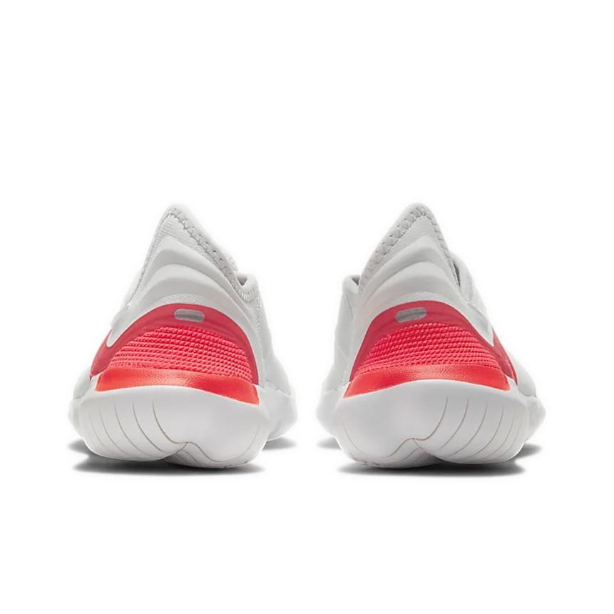Nike Free RN 3.0 Ощущение босиком Амортизация Нескользящие Низкие Повседневные Кроссовки для Бега Женские кроссовки Белый Красный AQ5708-009
