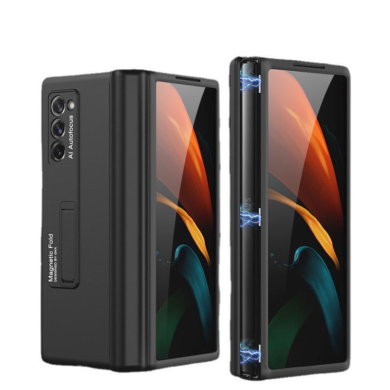 Чехол Samsung Fold2 Premium с магнитным шарниром — креативный складной экранный чехол с защитой от падений и подставкой