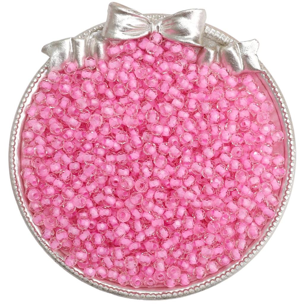 120 шт. стеклянные бусины, чешские бусины, бусины-разделители с двойным окрашиванием для изготовления ювелирных изделий, аксессуары