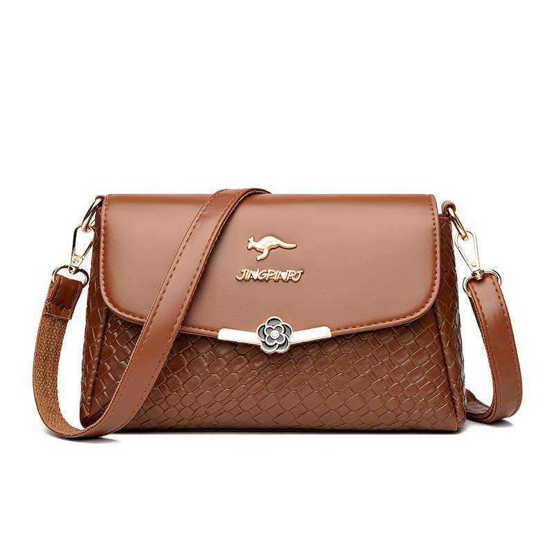 Сумка Jing женская новая плетеная сумка через плечо сумка-мессенджер женская сумка универсальная большая вместимость модная простая универсальная сумка-саквояж