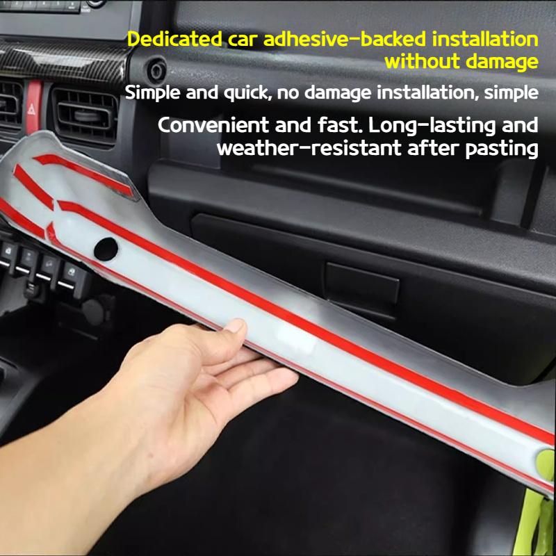 Для Suzuki Jimny JB74 JB64 JC74 2019-2025 Аксессуары Jimny Декоративная накладка на ручку для пассажира Отделка Панель приборной панели центральной консоли