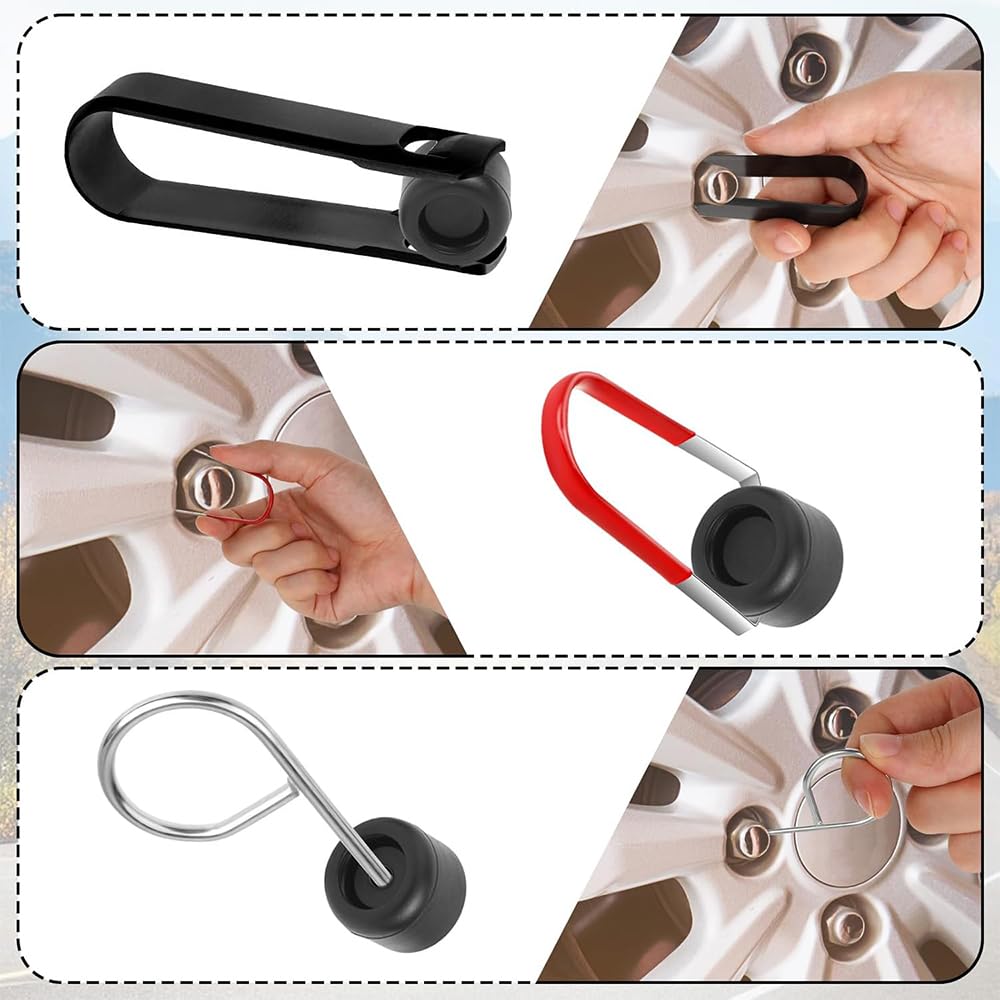 Инструмент для снятия фиксирующей гайки, набор инструментов для замены шин, прочный инструмент для извлечения гайки, необходимая вещь для замены шин, автомобильные детали, автомобильные принадлежности