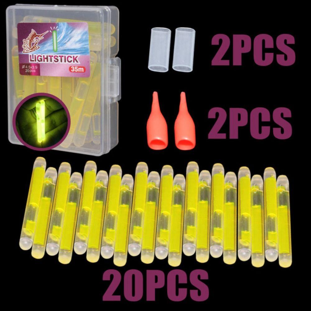 Ночная рыбалка Темное свечение Химический свет Светящийся поплавок Рыбалка Светящаяся палочка Флуоресцентный рыболовный поплавок