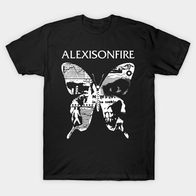 Мужская черная футболка с принтом группы Alexisonfire, печать на трансферной бумаге без вырезания, хлопковая футболка