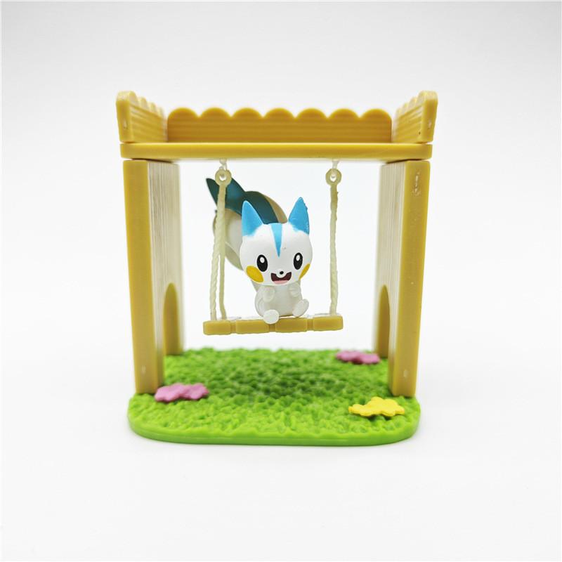Adorable Pikachu Forest Sports Playground Miniature Scene Blind Box Collectible