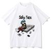 Футболка Sally Face Женская Уличная Одежда Хип-Хоп 80-х Психоделический Гранж Топ Футболки Графический Уличная Одежда Корейская Одежда Харадзюку 2000-х