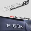 3D ABS черный хром автомобиля задний багажник значок наклейка E63S эмблема логотип наклейка для E63S W212 W213 буквы аксессуары