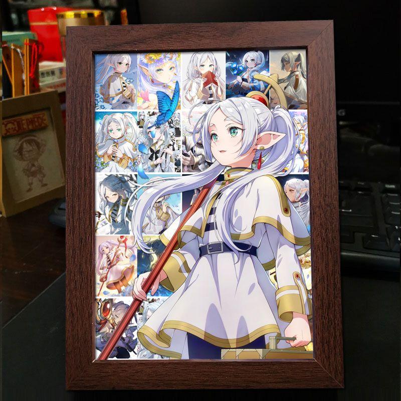 Украшение фоторамки «Похороненный Флориан»: Оборки, Fillen - Готовая фоторамка Художественная витрина Подарок