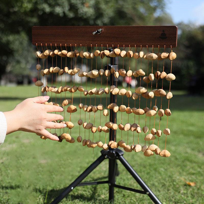 Natural Fruit Shells Ringing Bell Vocal Tract Rare Musical Instrument Ringing Bell Healing Sound Beginner Accompaniment Practice