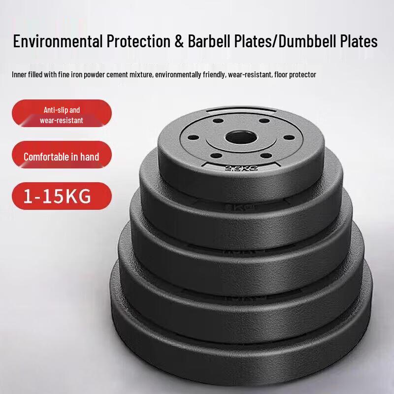 Jian Jun Shuo Eco-friendly Encapsulated Dumbbell Weight Plates