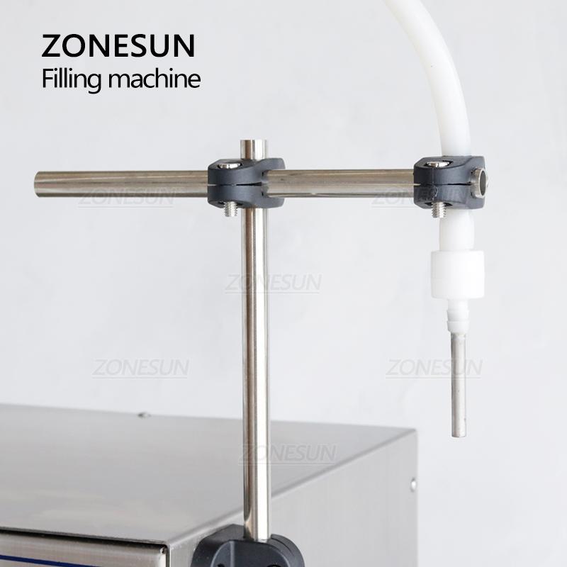 ZONESUN Машина для розлива жидкостей ZS-YG1 Одноголовочная Магнитный насос Наполнитель для бутылок с водой, напитками, соками, духами Поставка 5-3000 мл