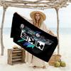 Abstract Urban Graffiti Art Beach Towel Super Soft & Absorbent Comfortable Lightweight