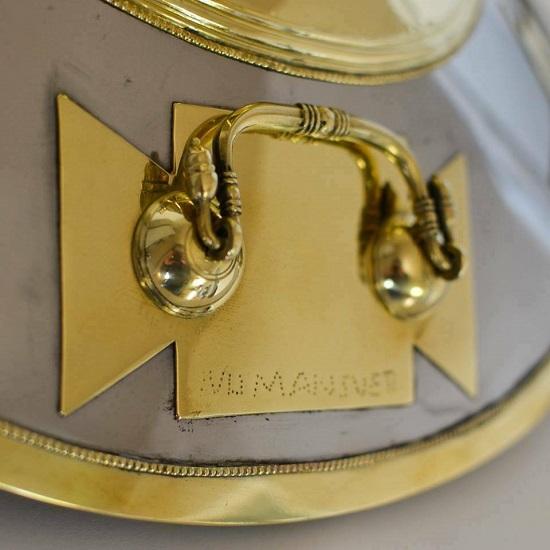 16GA Steel & Brass Coated Roman Gallic Niedermormter Helmet – Museum Display Gift