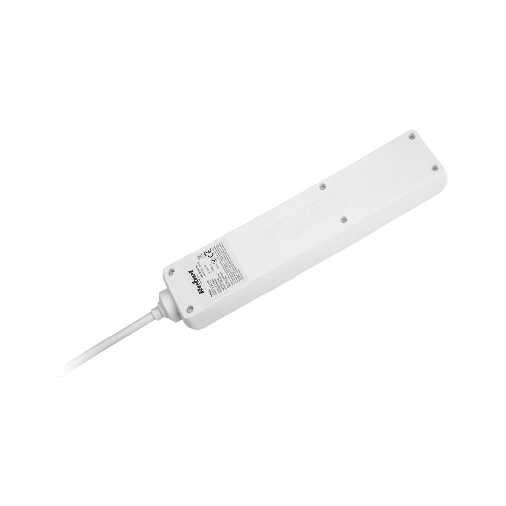 Rebel 5m 5-socket power strip extension cord