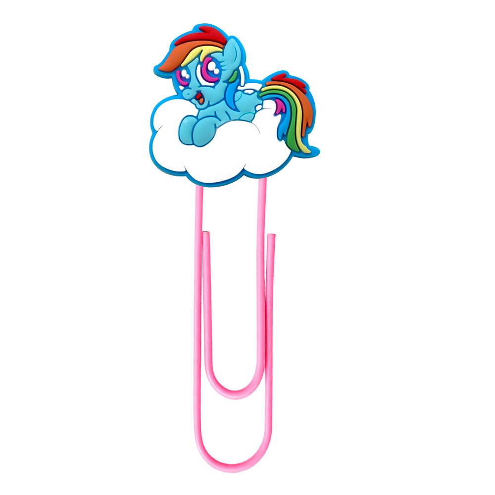 Креативные Мультяшные Закладки My Little Pony - Цветные DIY Большие Скрепки для Канцелярских Товаров