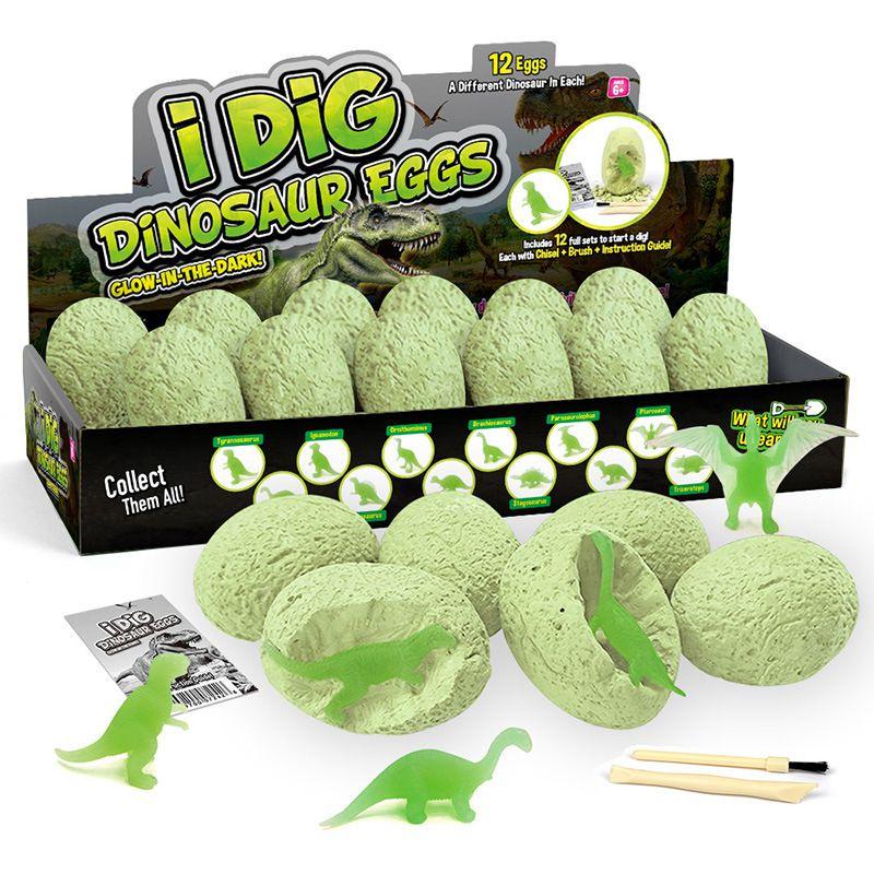 Engaging Dino Egg Dig Up Mining Kit For Educational Stem Projects For Kids Ages 5-8
