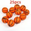 Игрушки 15/25 ШТ 4 см Мини Губчатый Баскетбольный Мяч Игрушка ПУ Мяч для Снятия Стресса Дети Детская Сенсорная Игрушка Тематическая Вечеринка Игрушка Дети Дети В Помещении И На Улице
