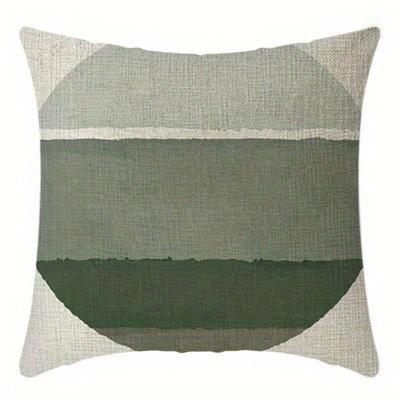 Home Decor Abstract Landscape Pattern Digital Print Pillow Covers Pattern Cushion Cover Suitable For Sofa Bedroom Car Pillow