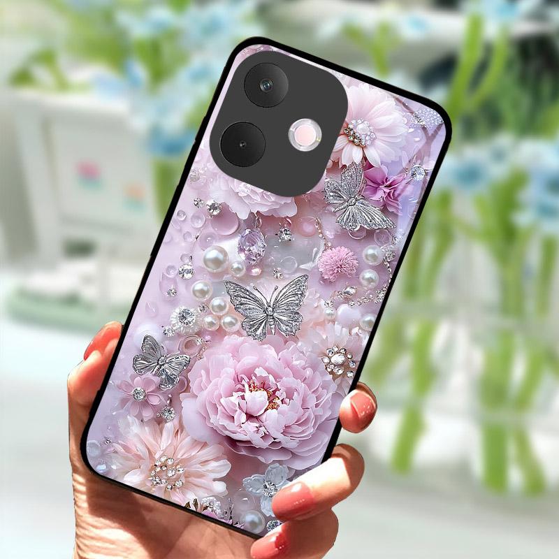 Чехол для телефона OPPO A5 Pro 5G A5Pro Защита от падений Защита камеры Закаленное стекло Задняя крышка Для OPPO A 5 Pro CPH2695 Fundas