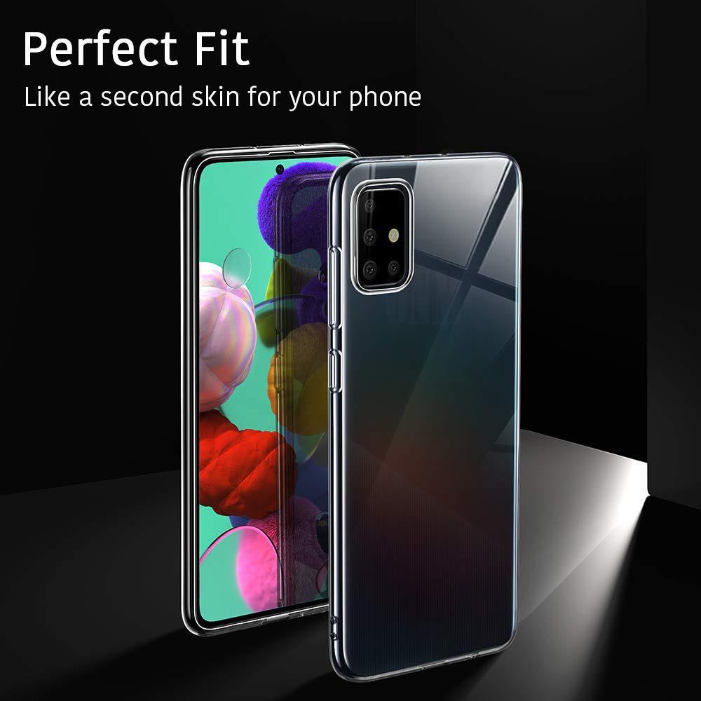 Чехол для телефона Samsung Galaxy A51, силиконовый прозрачный чехол из ТПУ с бампером, мягкий чехол для Samsung Galaxy A51 A71 A 51 71 A01 A11 A21 A31 A41 A81 A91, задняя крышка