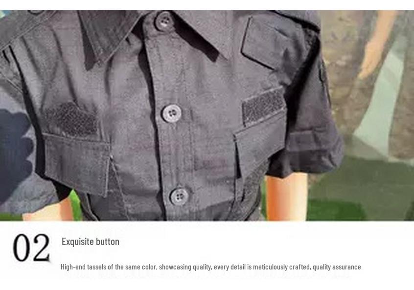 Kids' Police and SWAT Uniform Set: Boys' Police, Girls' SWAT, Camouflage Soldier Set.