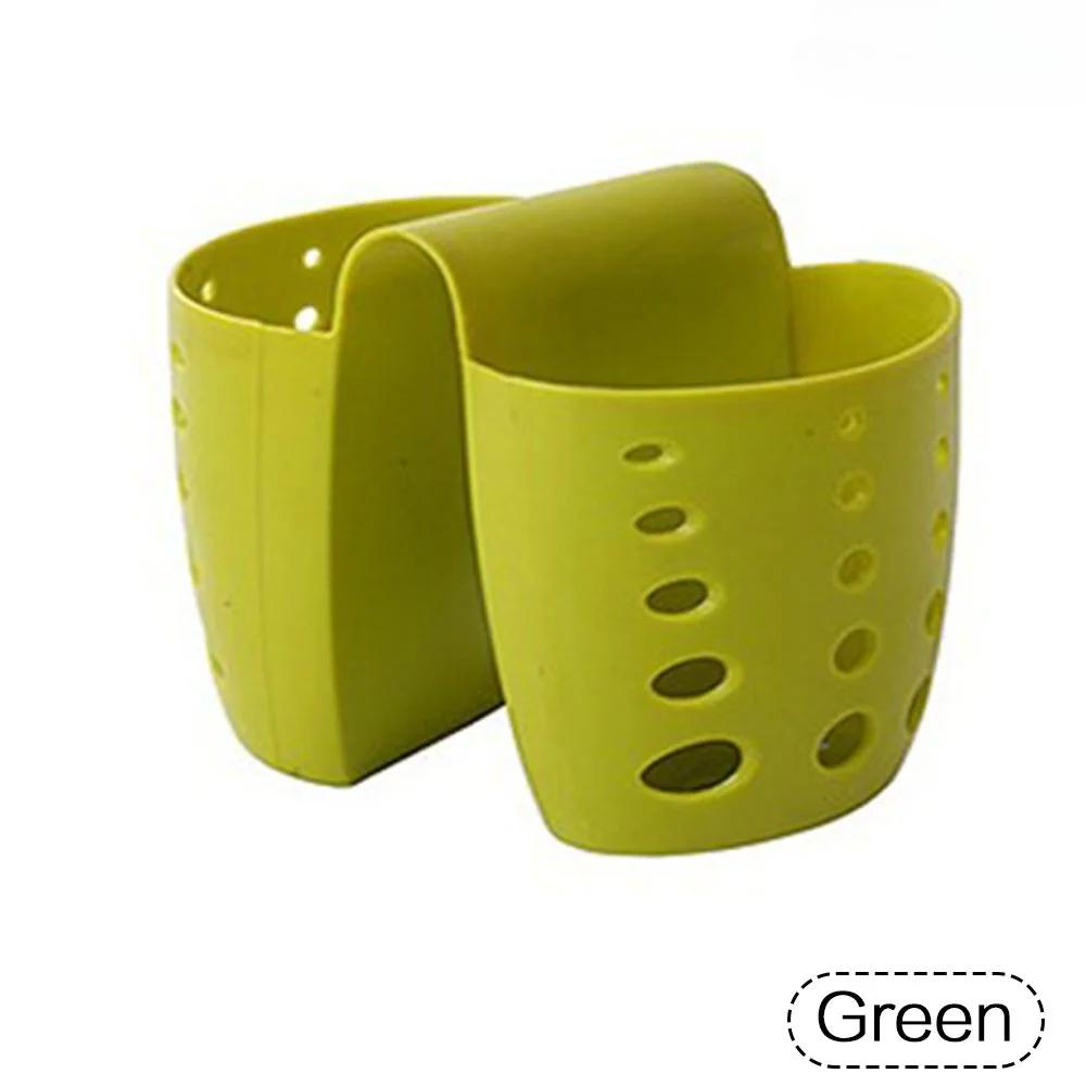 Кухонные инструменты Кухонная раковина Седлообразный Двойной силиконовый держатель для губок Стойка для раковины Органайзер для хранения Мыло Кухня