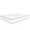 Mattress Set 140x190 Cm, Iris, 20 Cm, Memory Foam, Firm, Summer/winter Side + White Base 13 Cm Thick + 2 Pillows + Duvet