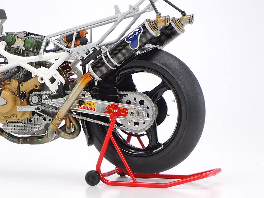 Серия Мотоциклы Tamiya 63 Ducati 888 Superbike Racer Пластиковая модель 14063 1/12 №