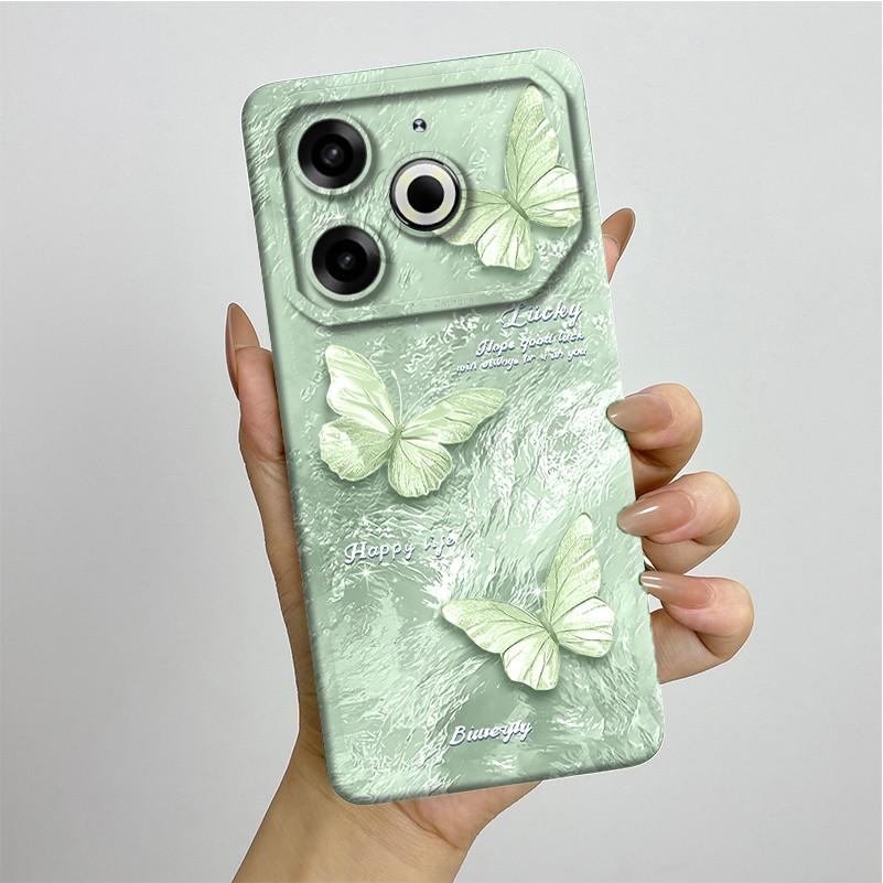 Для Tecno Pova 6 Neo Чехол POVA6NEO Силиконовый ТПУ Мягкий Чехол для Телефона Расписной Печатный Ударопрочный Защитный Задний Чехол