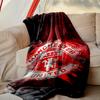 1pc Cozy Print Blanket, Manchester United Manchester City Blanket Appropriate for Home Picnic and Travel Adventures