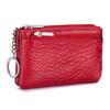 New Soft Genuine Leather Women's Wallets Zipper Portable Purses Coin Holders Large Capacity Storage Bag Money Bag Gift