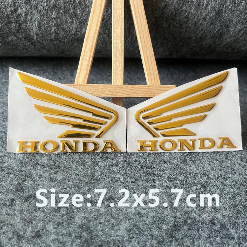 3D Стикеры Логотип Honda Наклейки на Крыло Бака