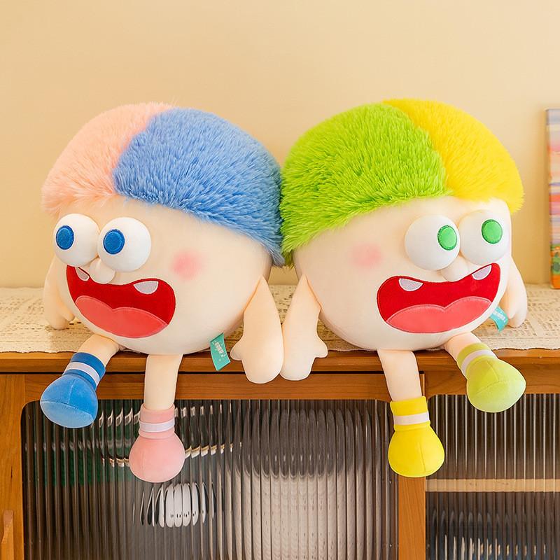 Cute Big Eyed Cartoon Character Plush Toy Children Toy For Kids And Collectors