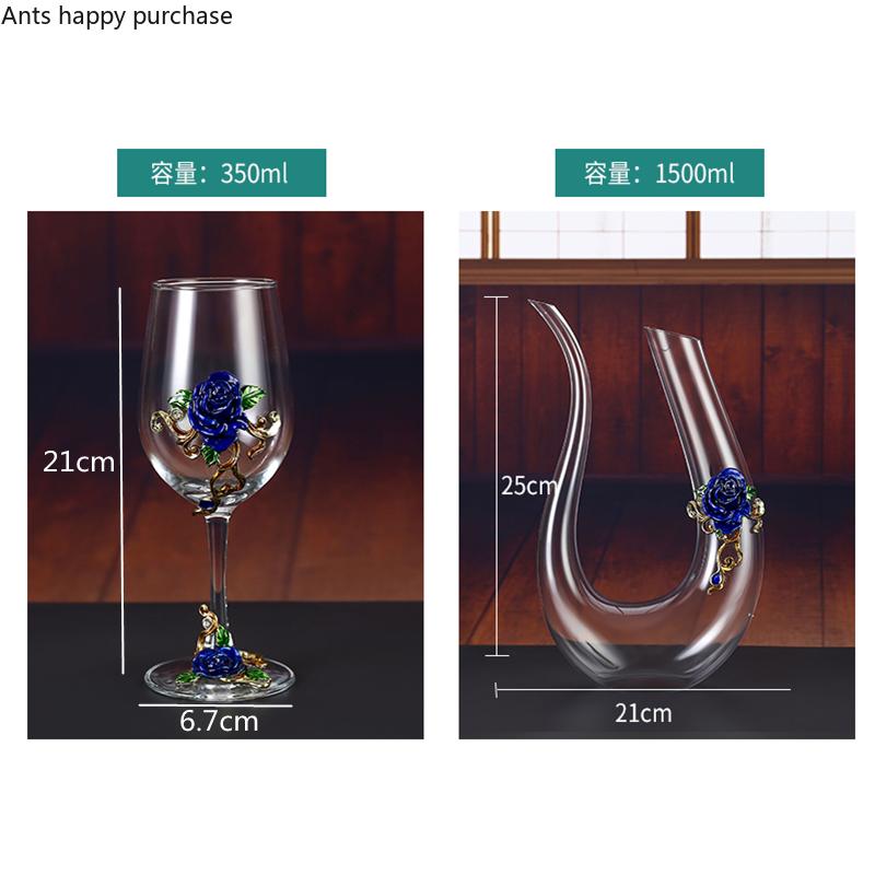 Металлический хрустальный бокал, набор бокалов для красного вина, графин, бутыль, диспенсер для вина, винный набор, барная посуда, барные наборы, посуда для напитков, изысканный подарок