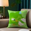 DDuolingo Owl DDuo Pillow Case Short Plush Print Cushion Cover Square Throw Pillow Covers Sofa Home Decor