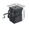 Waterproof Car Storage Bin Washable Car Organizer Organizer Hanging Garbage Bag  Car Accessories
