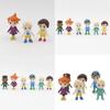 Delightful 6pcs Cocomelon Figures Jj Play Set Toy Miniatures Perfect For Kids Parties