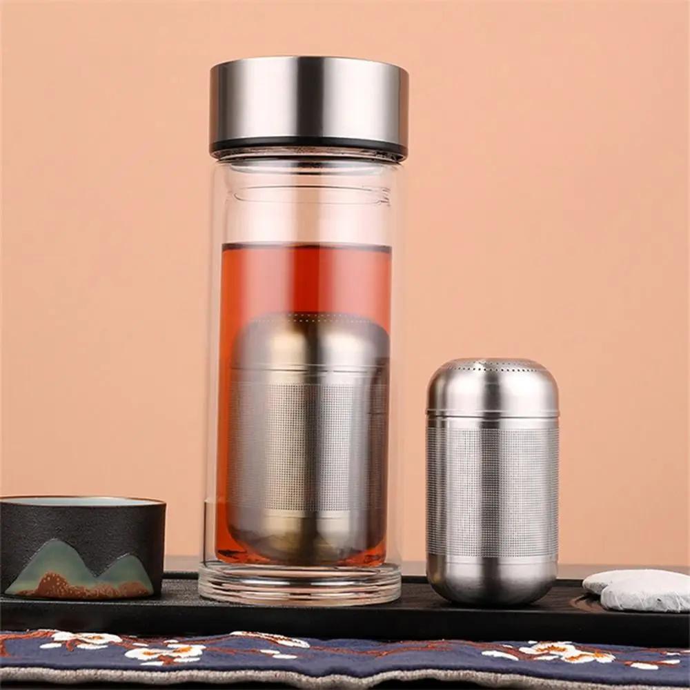 Premium 304 Stainless Steel Tea Infuser with Fine Mesh for Tea Coffee Spice Ball Strainer Durable Kitchen Teaware