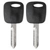 2 Для Ford 1998 - 2000 Ford Explorer Необрезанный Ключ с Чипом-Транспондером Зажигания H72-PT