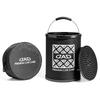 Premium Folding Bucket with Grit Guard CA012 by DAD GARSON Premium Car Includes a Storage Case and Memory 12L Compact and D.A.D Care. Stick. Capacity.