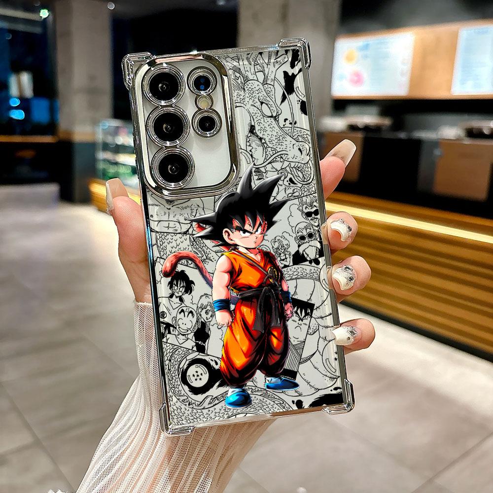Милый Чехол Dragon Ball Сон Гоку для Телефона Galaxy S26Ultra Для Samsung S26 S25 S24 S23 S21 Ultra S20 FE S25 Plus Мягкий Чехол