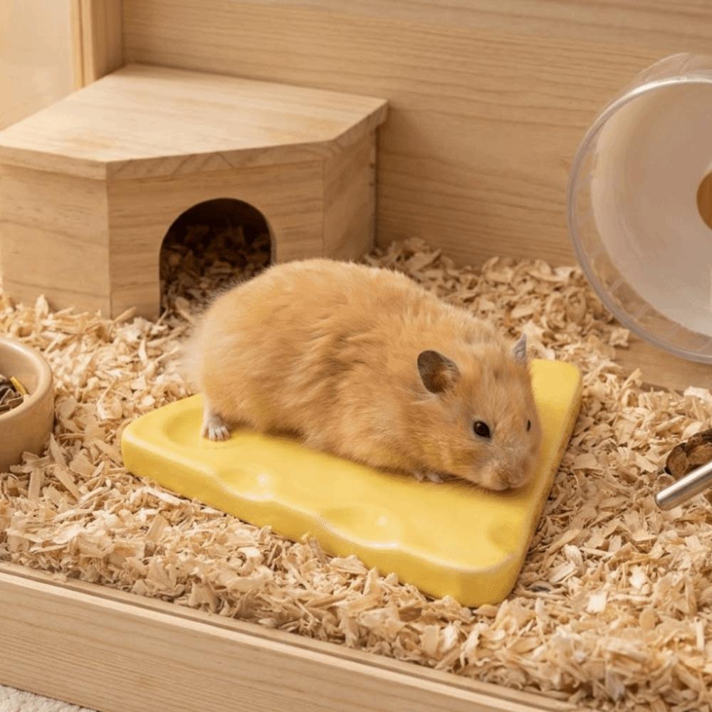 Portable Pet Cooling Pad Non-Slip Cooler Bed Portable Hamster Ice Pad  Cage Mat