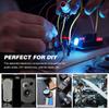 1400PCS Electronic Components Assortment Kit Assorted Electric Element Starter Kit with 1 4W Resistance LED Diode