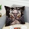 Аниме Гачикакута Наволочка Двусторонняя печать Наволочка 45x45 Декоративные подушки Диван Домашний декор Мягкая наволочка