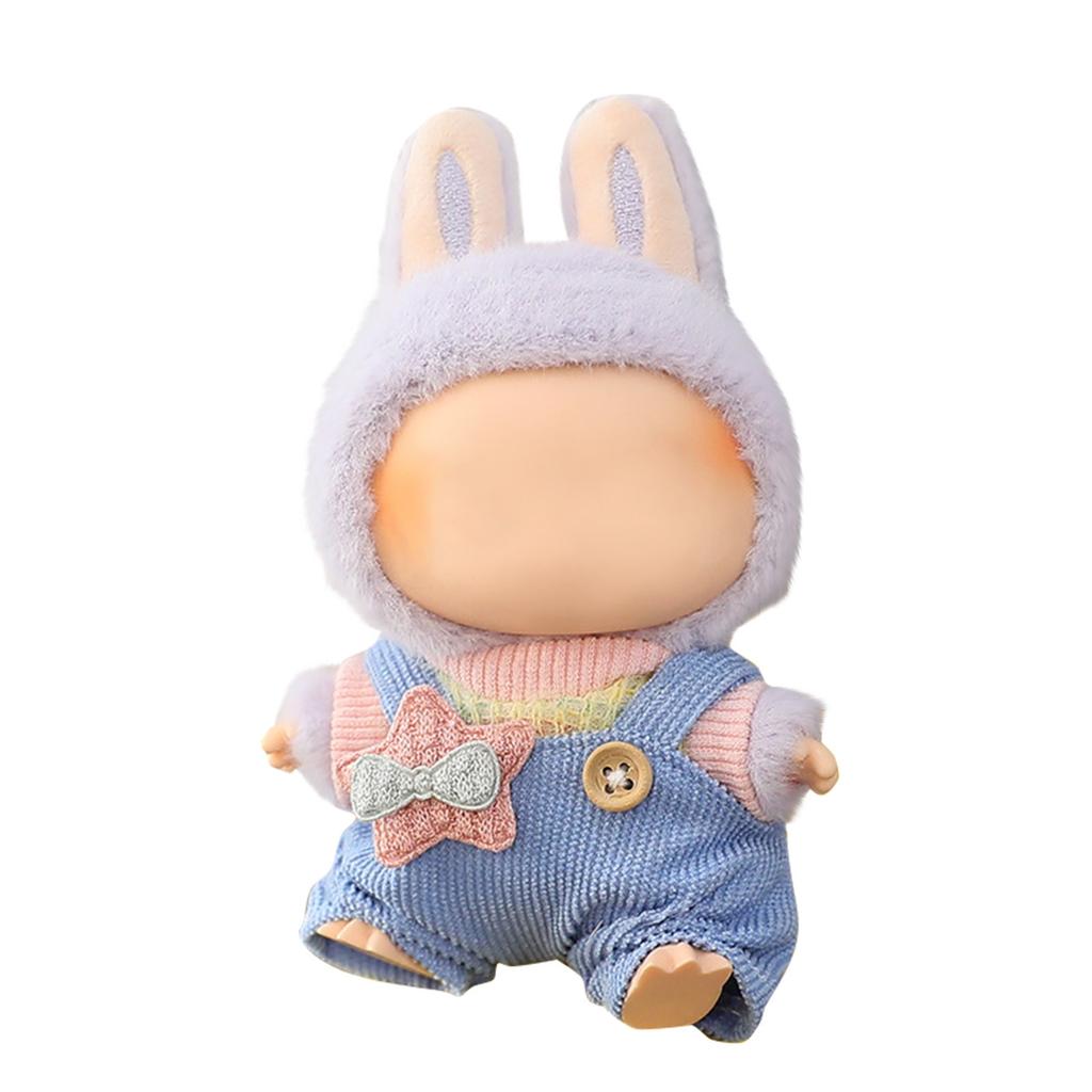 Costume 6.69 Inch Plush Toy Costume High Quality 17cm Doll Replacement Costume Fashion Doll Costume Doll Not Included