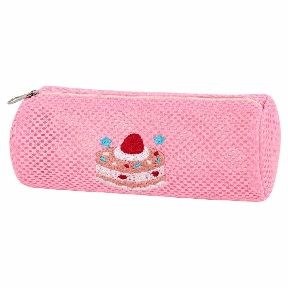 with Cake Motif Pen Bag Korean Style Storage Bag Gifts Pencil Case Stationery Storage