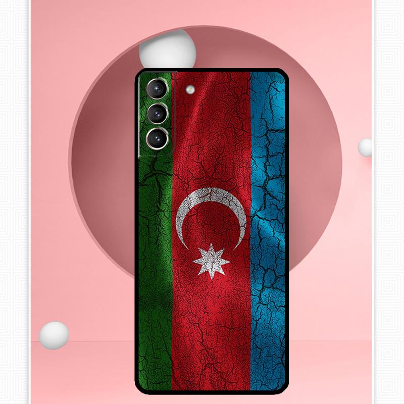 Чехол с флагом Азербайджана для Samsung Galaxy S22 S23 S24 Ultra Note 20 10 S8 S9 S10 Plus S21 S20 FE, мягкий чехол