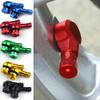 2Pcs/Set Motorcycle Valve Stems Rim 90 Degree Angle Aluminum Alloy Valve Wheel Tire Tubeless Valve Caps For Rim Wheel Parts