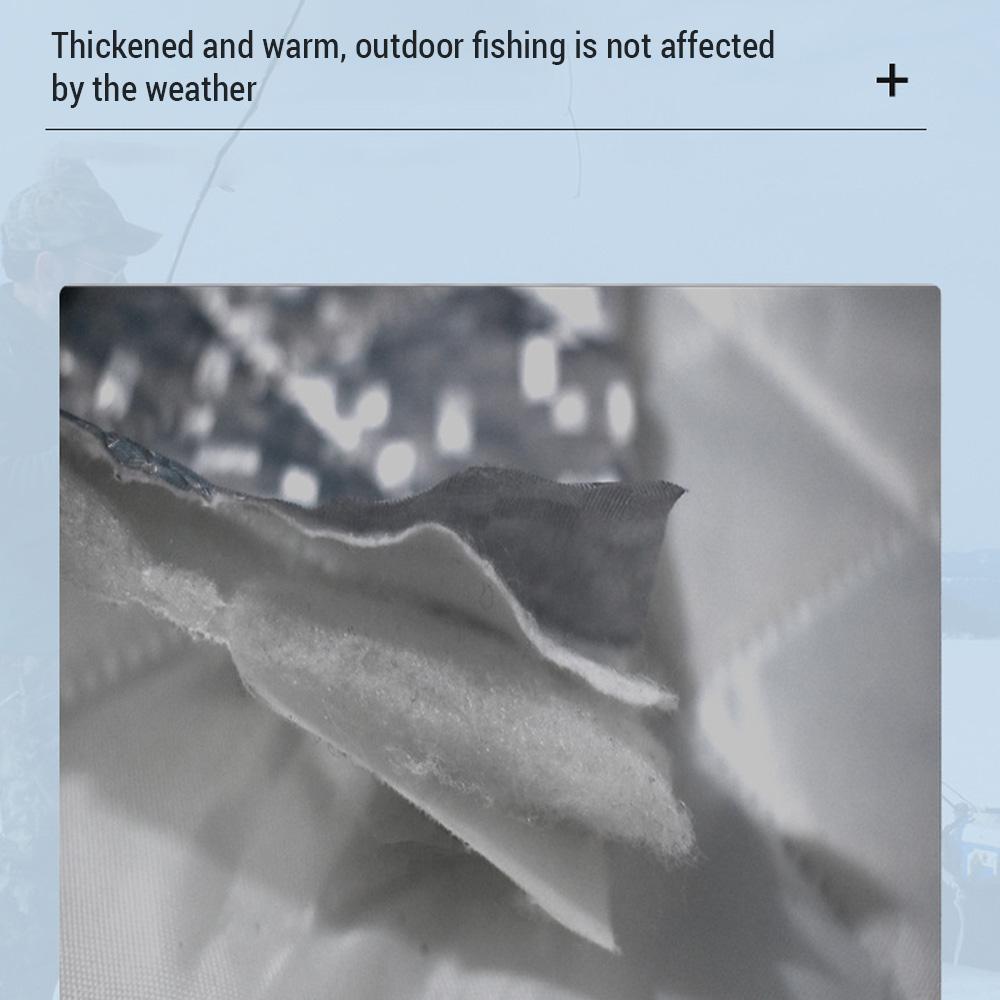 Утолщенная 4-слойная палатка для зимней рыбалки, палатка для зимней рыбалки, палатка для кемпинга в холодную погоду для 3-4 человек