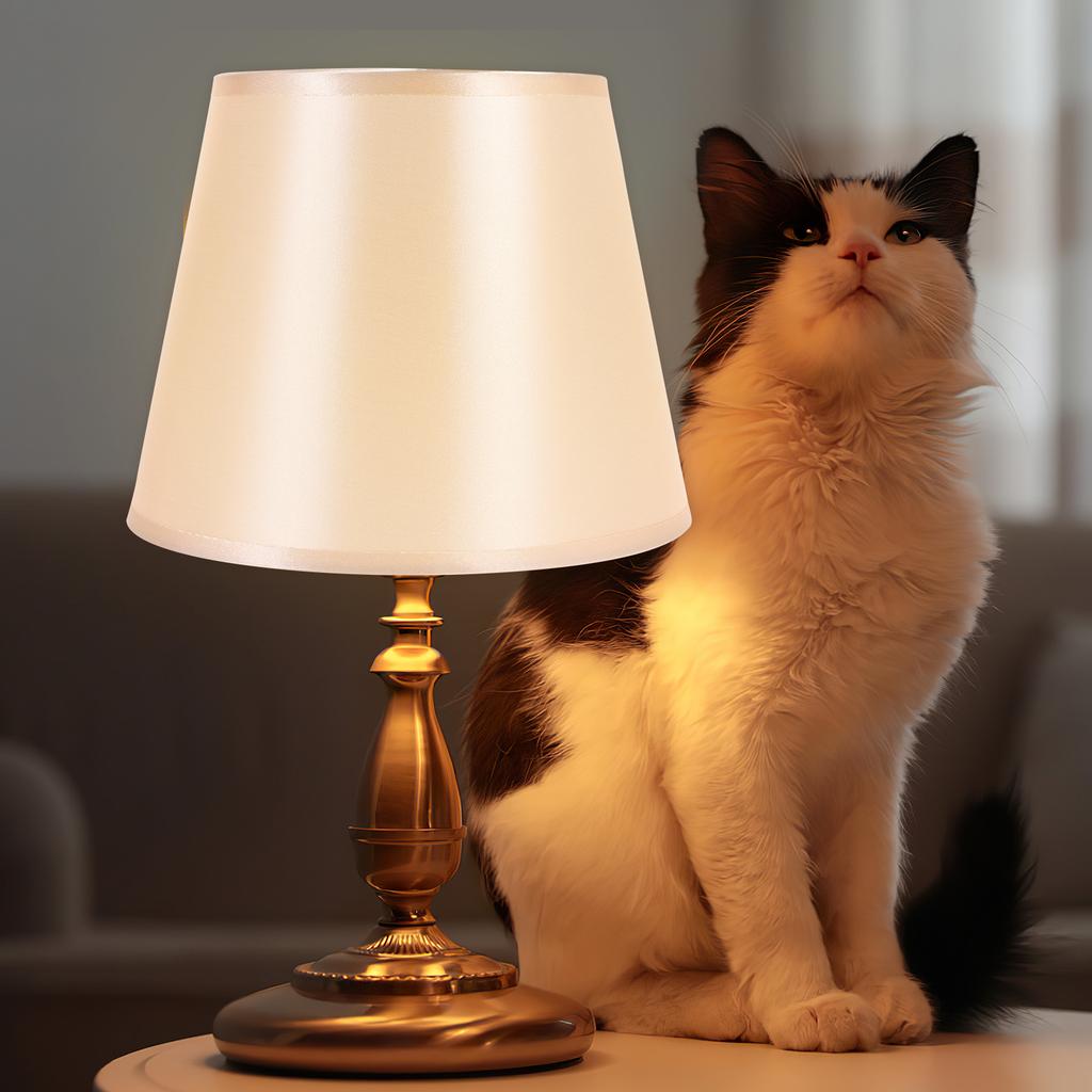 Стильный тканевый абажур Легко установить Запасной чехол для домашнего отеля офиса настольной напольной настольной лампы E27 Абажур